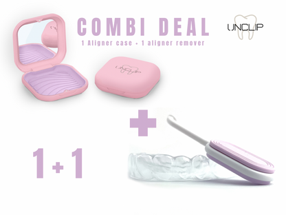 Unclip® - COMBI-DEAL Aligner Remover + Aligner Case