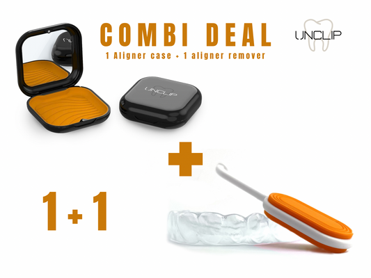 Unclip® - COMBI-DEAL Aligner Remover + Aligner Case