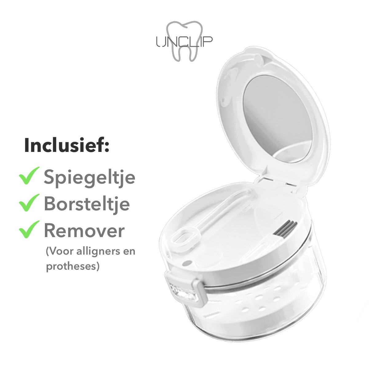 Unclip® - Gebitsbakje